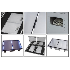 Forno Arezzo 44-Inch Range Hood FRHRE5312-44 – Stainless Steel – Range FRHRE5312 44 Detail sheet