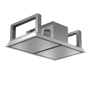 Forno Arezzo 44-Inch Range Hood FRHRE5312-44 – Stainless Steel – Range FRHRE5312 44 V2 Angle Left