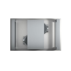 Forno Arezzo 44-Inch Range Hood FRHRE5312-44 – Stainless Steel – Range FRHRE5312 44 V2 Top