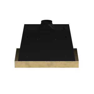 Forno Vittorio 36-Inch Range Hood FRHWM5078-36 – Black – Range FRHWM5078 36BLK 2024 12 Back