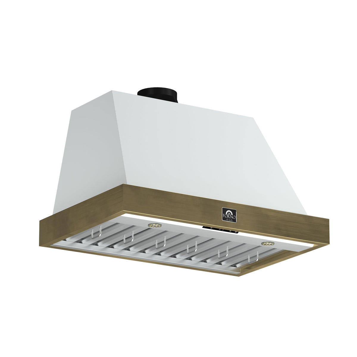 Forno Vittorio 36-Inch Range Hood FRHWM5078-36 – White – Range FRHWM5078 36WHT 2024 12 Angle