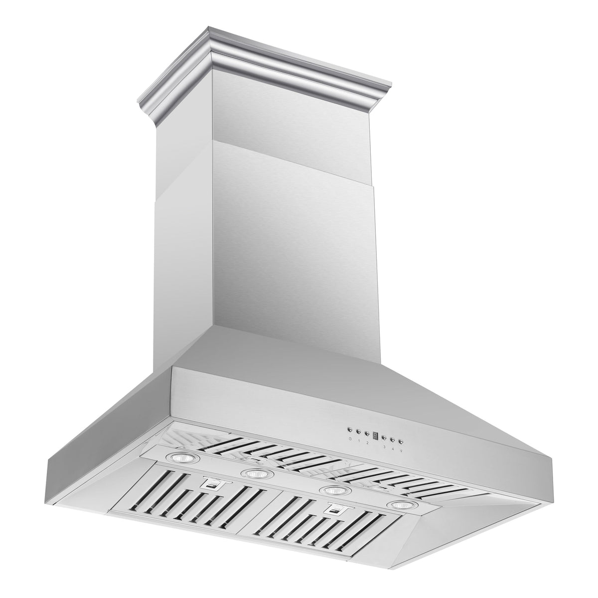 Forno Orvieto 36-Inch Range Hood FRHWM5094-36 – Stainless Steel – Range Hood FRHWM5094 36 Left Angle 2025 11 6