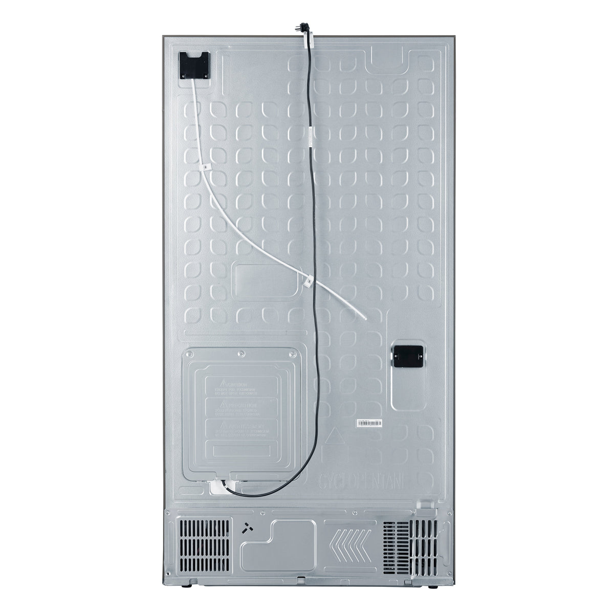 Forno Aosta 36-Inch French Door Refrigerator FFFFD1866-36SB – Stainless Steel – Referigerator FFFFD1866 36SB 2024 11 Back