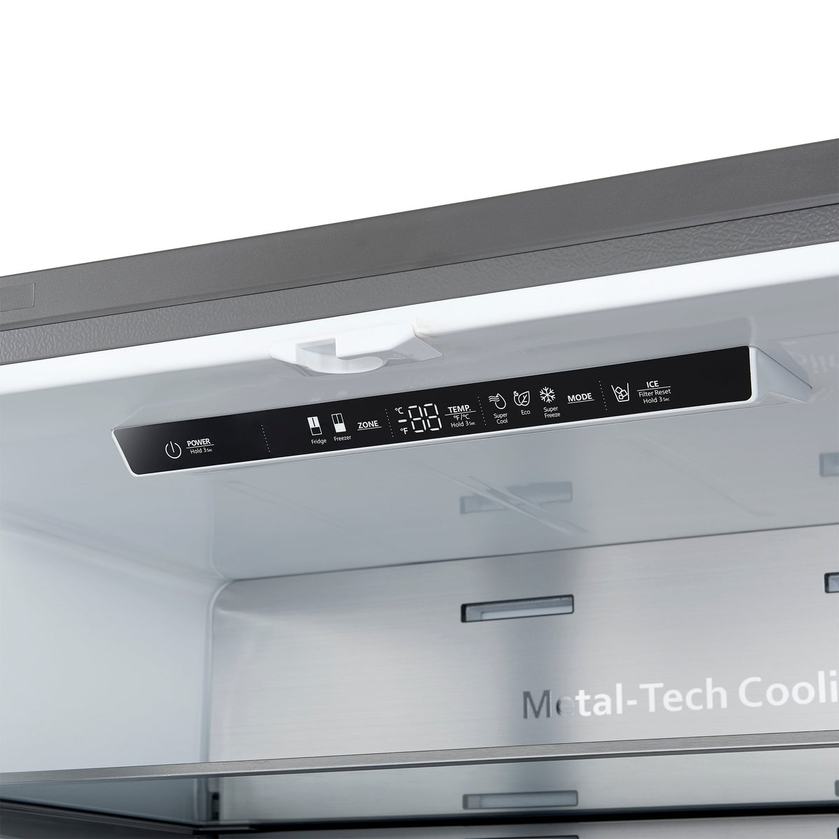 Forno Aosta 36-Inch French Door Refrigerator FFFFD1866-36SB – Stainless Steel – Referigerator FFFFD1866 36SB 2024 11 Control Panel