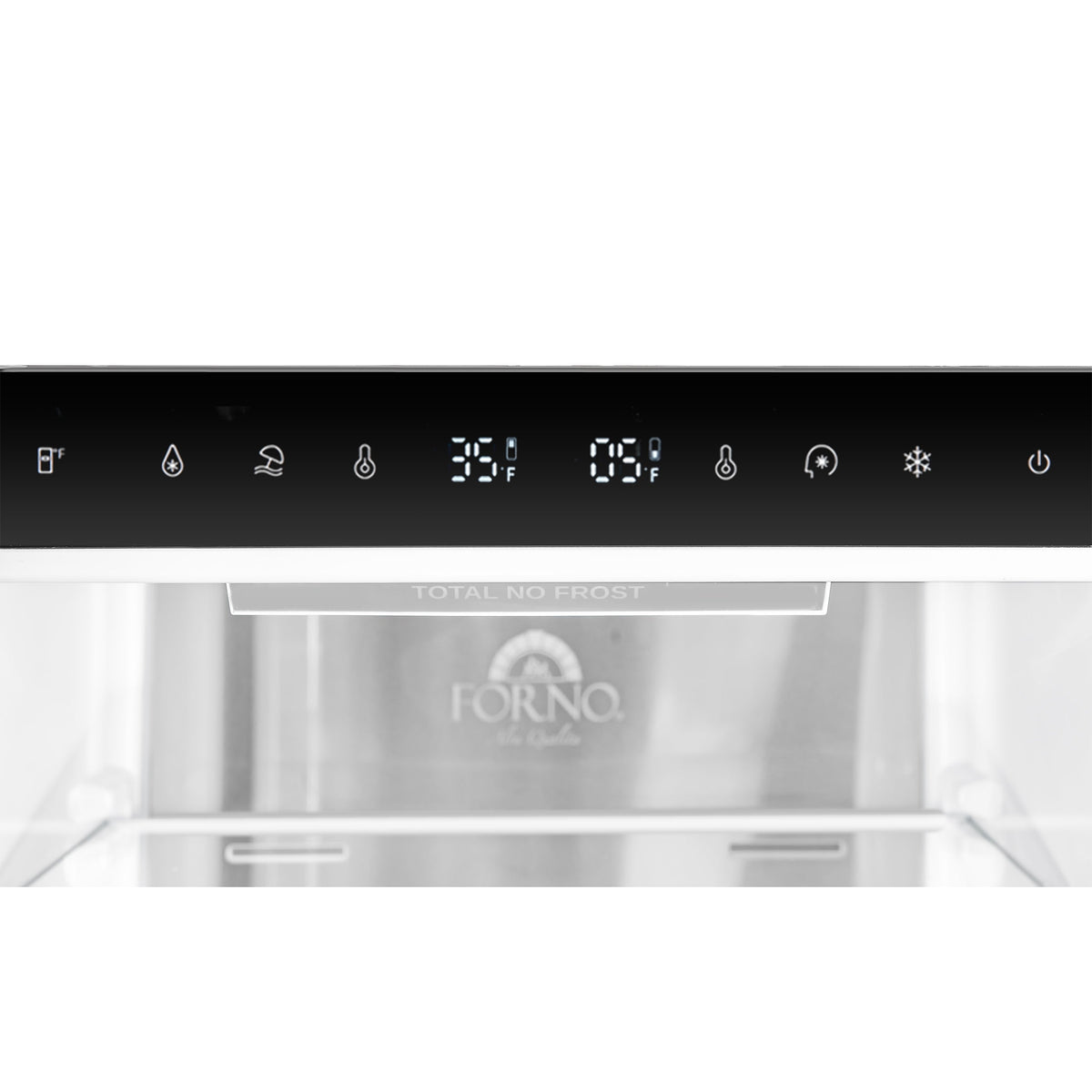 Forno Custodia 24-Inch Bottom Freezer Refrigerator FFFFD1766-24BLK-LS – Stainless Steel – Refrigerator FFFFD1766 24BLK LS FFFFD1766 48BLK Control Panel 2026 01 13