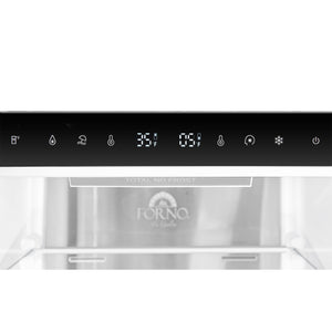 Forno Custodia 24-Inch Bottom Freezer Refrigerator FFFFD1766-24BLK-LS – Stainless Steel – Refrigerator FFFFD1766 24BLK LS FFFFD1766 48BLK Control Panel 2026 01 13