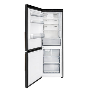 Forno Custodia 24-Inch Bottom Freezer Refrigerator FFFFD1766-24BLK-LS – Stainless Steel – Refrigerator FFFFD1766 24BLK LS Front Opened 2026 01 13