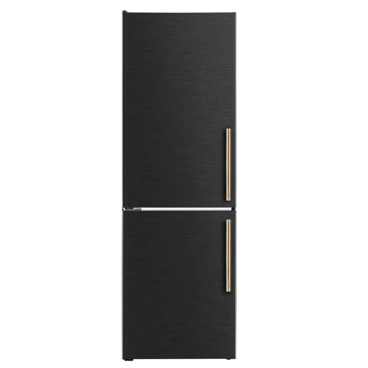Forno Custodia 24-Inch Bottom Freezer Refrigerator FFFFD1766-24BLK-LS – Stainless Steel – Refrigerator FFFFD1766 24BLK LS Front 2026 01 13