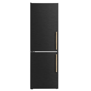 Forno Custodia 24-Inch Bottom Freezer Refrigerator FFFFD1766-24BLK-LS – Stainless Steel – Refrigerator FFFFD1766 24BLK LS Front 2026 01 13