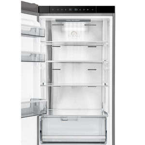 Forno Custodia 24-Inch Bottom Freezer Refrigerator FFFFD1766-24LS – Stainless Steel – Refrigerator FFFFD1766 24LS Close Up 2026 01 13