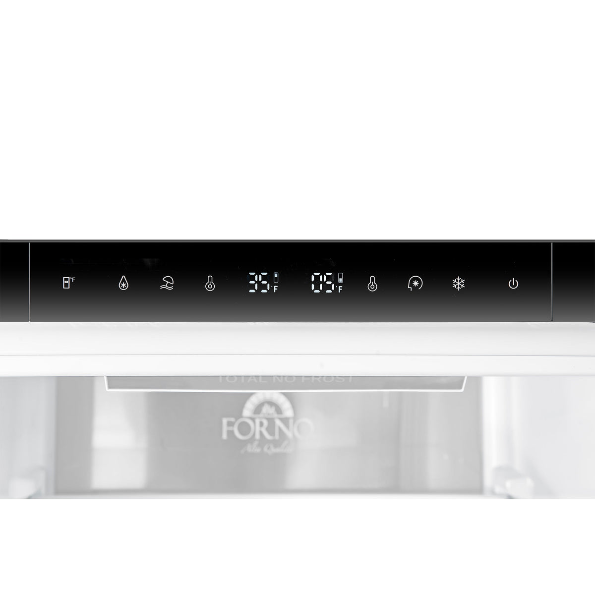 Forno Custodia 24-Inch Bottom Freezer Refrigerator FFFFD1766-24WHT-LS – Stainless Steel – Refrigerator FFFFD1766 24WHT LS FFFFD1766 48WHT Control Panel 2026 01 13