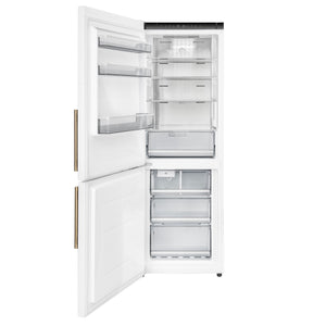 Forno Custodia 24-Inch Bottom Freezer Refrigerator FFFFD1766-24WHT-LS – Stainless Steel – Refrigerator FFFFD1766 24WHT LS Front Opened 2026 01 13