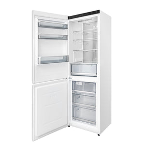 Forno Custodia 24-Inch Bottom Freezer Refrigerator FFFFD1766-24WHT-LS – Stainless Steel – Refrigerator FFFFD1766 24WHT LS Right Angle Opened 2026 01 13