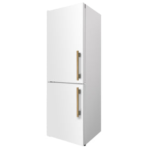 Forno Custodia 24-Inch Bottom Freezer Refrigerator FFFFD1766-24WHT-LS – Stainless Steel – Refrigerator FFFFD1766 24WHT LS Right Angle 2026 01 13