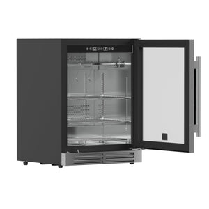 Forno Asciutto 24-Inch Dry Ager FFSDA6840-24 – Stainless Steel – Refrigerator FFSDA6840 24 2025 01 Angle Open
