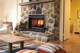 Majestic Sovereign 42 wood-burning fireplace room scene