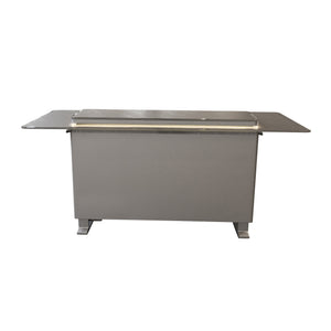 Forno Sandstone Smart Dining & Bar Table FBTFR7037-72 – Black – Smart Lift Tables FBTFR7037 72BLK Front Lights On 2026 03 03