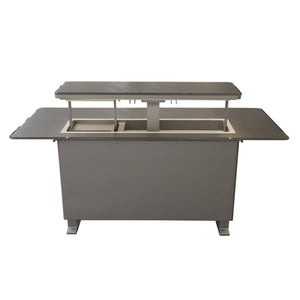 Forno Sandstone Smart Dining & Bar Table FBTFR7037-72 – Black – Smart Lift Tables FBTFR7037 72BLK Open 1 2026 03 03