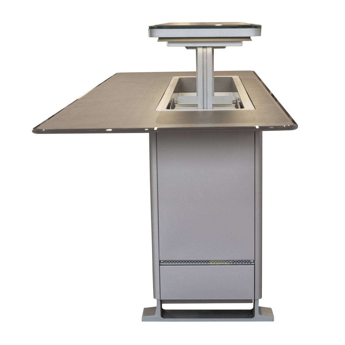 Forno Sandstone Smart Dining & Bar Table FBTFR7037-72 – Black – Smart Lift Tables FBTFR7037 72BLK Right Side 2 2026 03 03