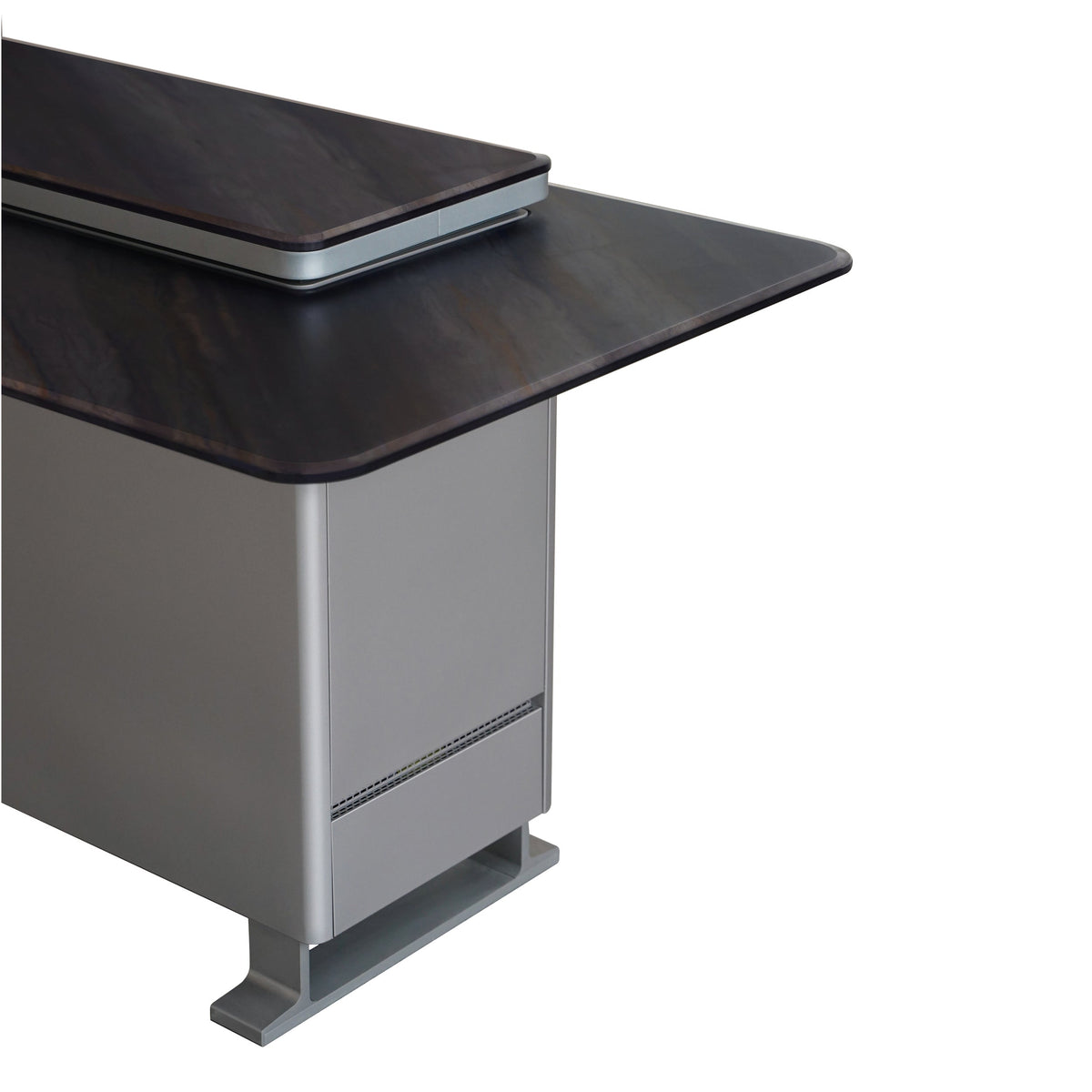 Forno Smart Dining Table FBTFR7037-72 – Gray – Smart Lift Tables FBTFR7037 72GRY Right Angle Close Up 2026 05 22