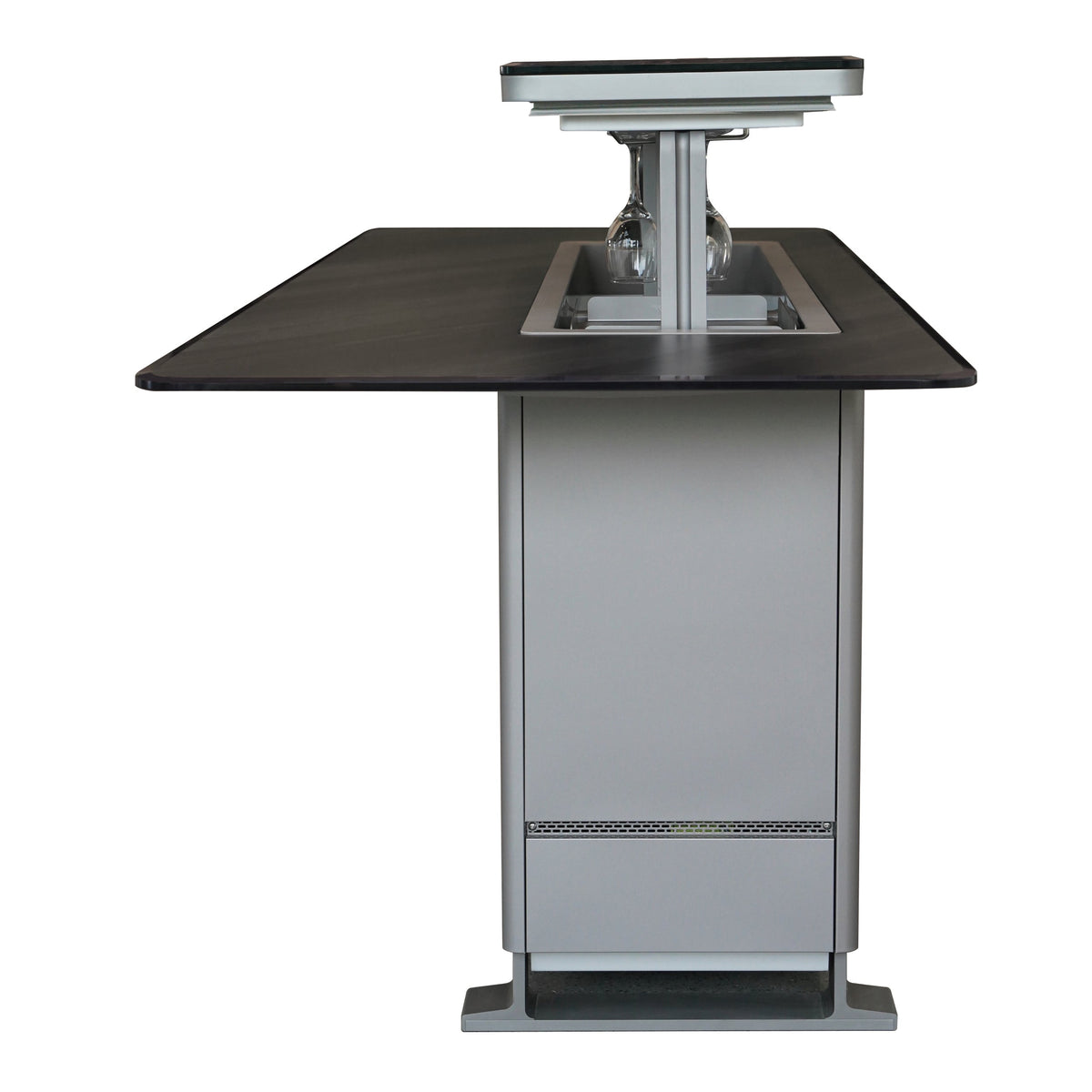 Forno Smart Dining Table FBTFR7037-72 – Gray – Smart Lift Tables FBTFR7037 72GRY Right Side Open 2026 05 22