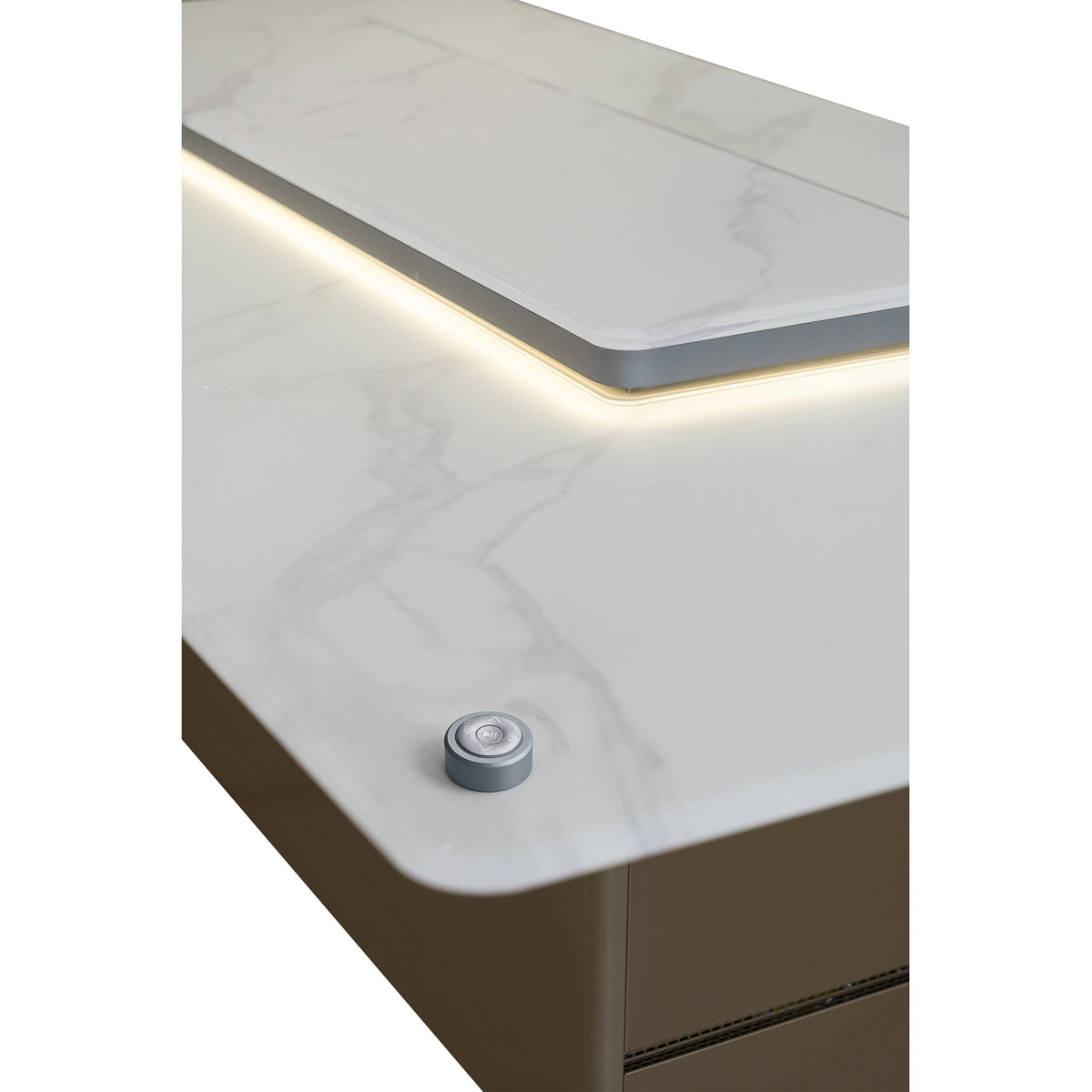 Forno Sandstone Smart Dining & Bar Table FBTFR7037-72 – White – Smart Lift Tables FBTFR7037 72WHT Remote Control 2 2026 03 02