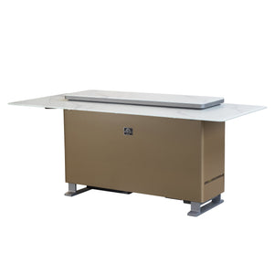 Forno Sandstone Smart Dining & Bar Table FBTFR7037-72 – White – Smart Lift Tables FBTFR7037 72WHT Right Angle 2026 03 02