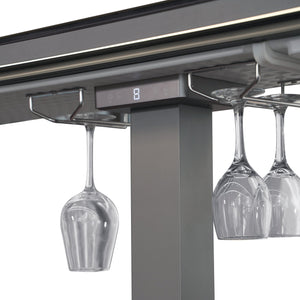 Forno Smart Dining Table FDTFR7044-86 – Gray – Smart Lift Tables FDTFR7044 86GRY Control Panel 2026 05 25
