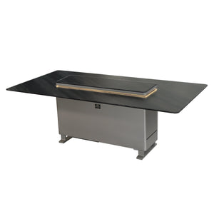 Forno Smart Dining Table FDTFR7044-86 – Gray – Smart Lift Tables FDTFR7044 86GRY Right Angle 2 2026 05 25