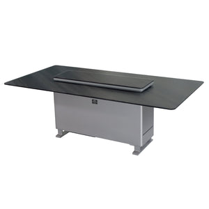 Forno Smart Dining Table FDTFR7044-86 – Gray – Smart Lift Tables FDTFR7044 86GRY Right Angle 2026 05 25