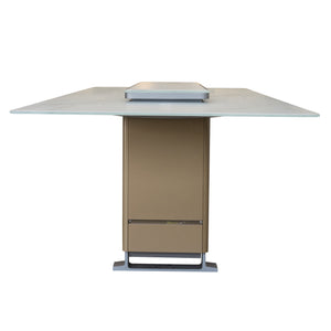 Forno Sandstone Smart Dining & Bar Table FDTFR7044-86 – White – Smart Lift Tables FDTFR7044 86WHT Right Side 2026 03 02
