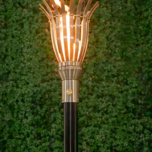 Basket Fire Torch – 304 Stainless Steel Outdoor Gas Torch