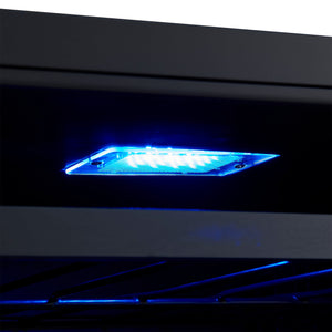 Forno Gemello 48-Inch Wine & Beverage Cooler FWCDR6699-48 – Black – Wine cooler FWCDR6634 24BLK FWCDR6699 48BLK Inside Light 2025 26 05