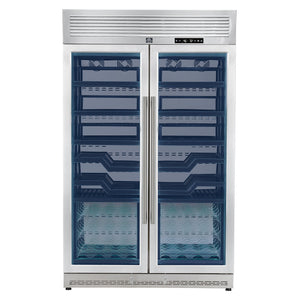 Forno Abruzzo 48-Inch Wine & Beverage Cooler FWCDR6610-48 – Stainless Steel – Wine Cooler FWCDR6610 48S V1 1 Front Main Picture 30 04 2025