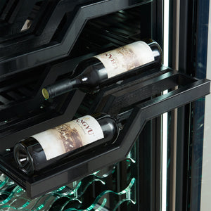 Forno Abruzzo 48-Inch Wine & Beverage Cooler FWCDR6610-48 – Stainless Steel – Wine Cooler FWCDR6610 48S V1 5 Z Shapped Shelves 30 04 2025