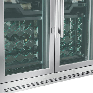 Forno Abruzzo 48-Inch Wine & Beverage Cooler FWCDR6610-48 – Stainless Steel – Wine Cooler FWCDR6610 48S V1 7 Lower Green Acrylic 30 04 2025