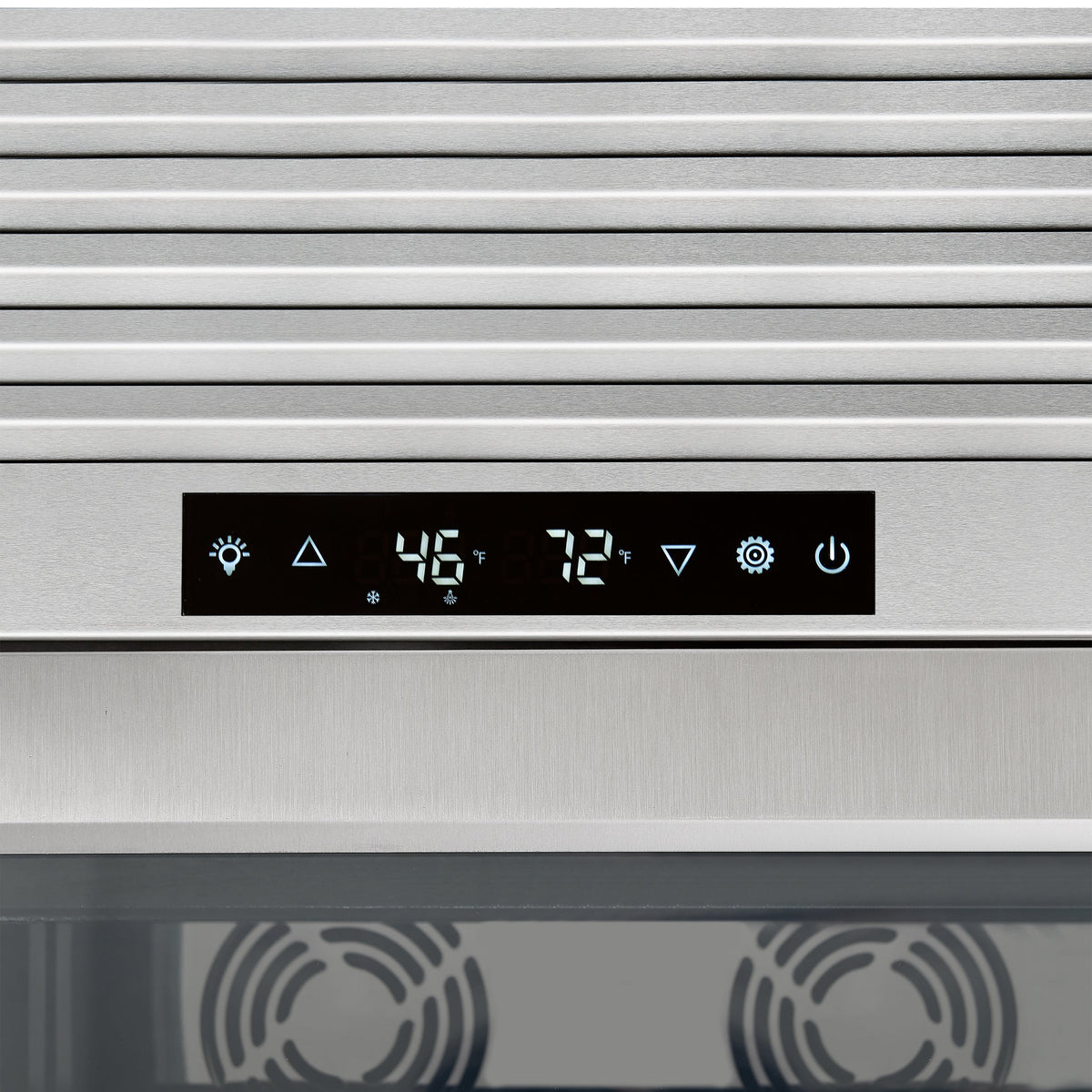Forno Abruzzo 48-Inch Wine & Beverage Cooler FWCDR6610-48 – Stainless Steel – Wine Cooler FWCDR6610 48S V1 9 Display 30 04 2025