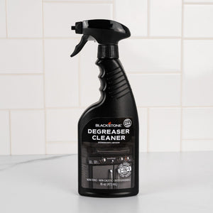 Blackstone Spray Degreaser Cleaner — bottle on a countertop