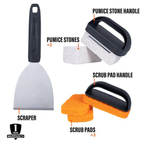 Blackstone Cleaning Kit — eight-piece kit contents