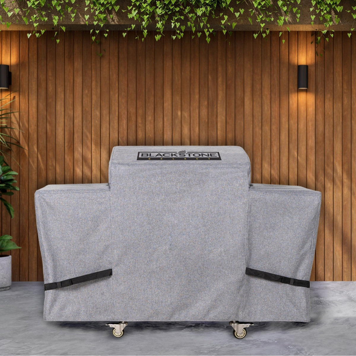 Blackstone Select Cover for 28-Inch XL Griddle — cover installed outdoors