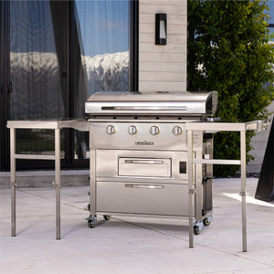 Blackstone Select 36-Inch Griddle with Air Fryer Combo — patio setting