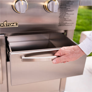 Blackstone Select 36-Inch Griddle with Cabinets — soft-close storage drawer