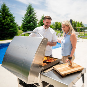 Blackstone Select 28-Inch XL Griddle with Cabinet — outdoor food preparation