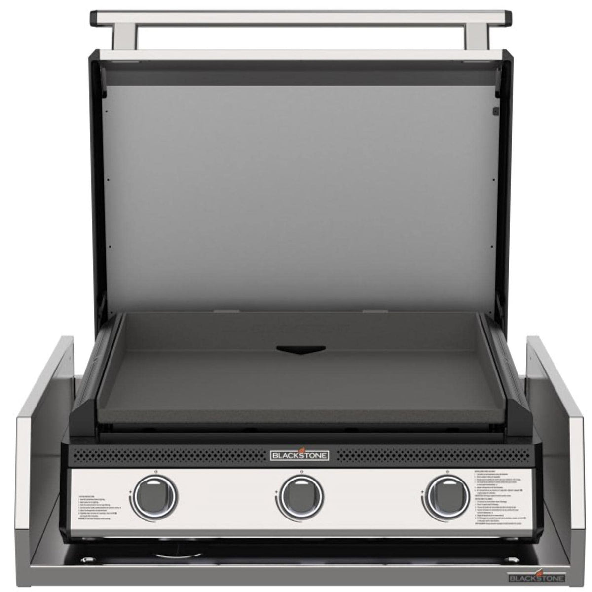 Blackstone 28-Inch XL Drop-In Griddle Insulating Jacket and Trim Kit — installation example with griddle and enclosure sold separately