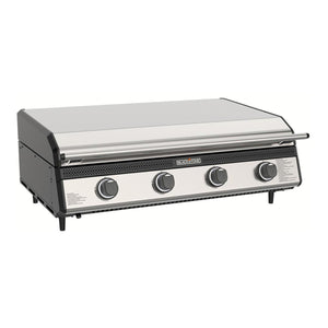 Blackstone 36-Inch Built-In Griddle — front view with hood closed