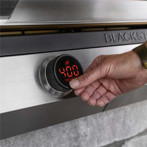 Blackstone 30-Inch Electric Drop-In Griddle — digital control close-up