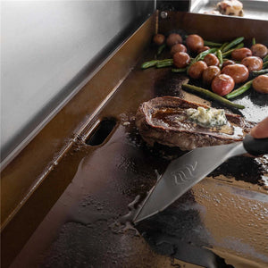 Blackstone 30-Inch Electric Drop-In Griddle — cooking surface close-up