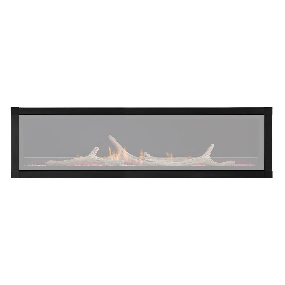 Monessen Artisan 72-Inch Satin Black Front