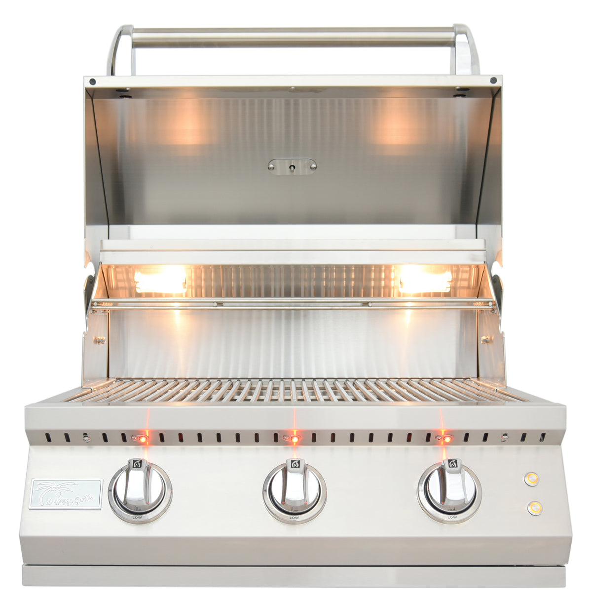 Kokomo Elite 26-Inch 3-Burner Built-In Gas Grill