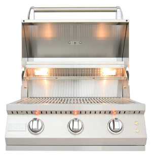 Kokomo Elite 26-Inch 3-Burner Built-In Gas Grill